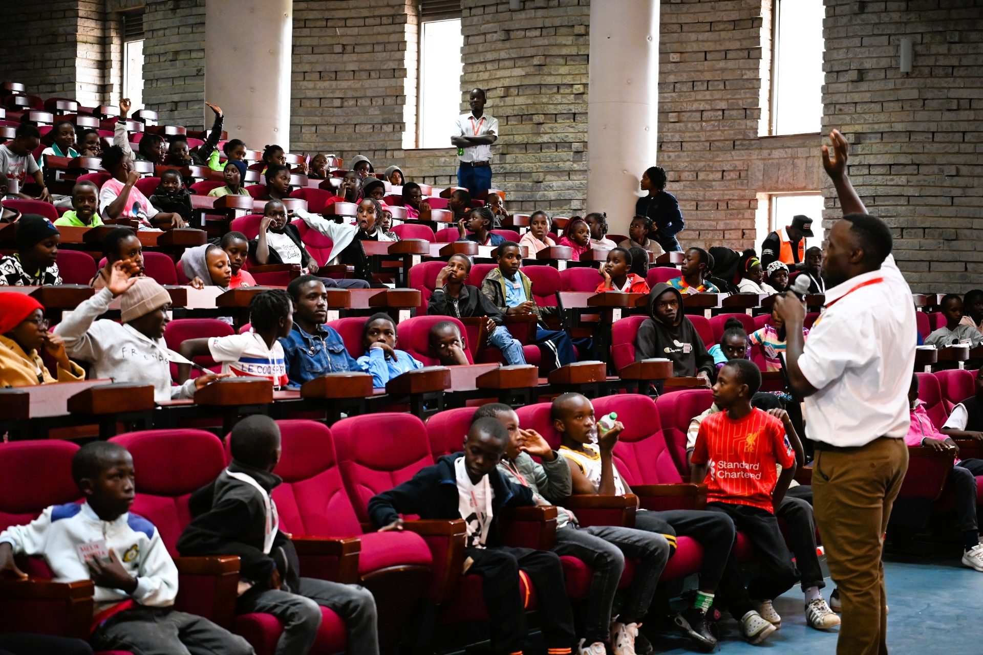 CUEA Hosts Youth from Charity Fathers, Rimpa, for Inspirational Campus Visit