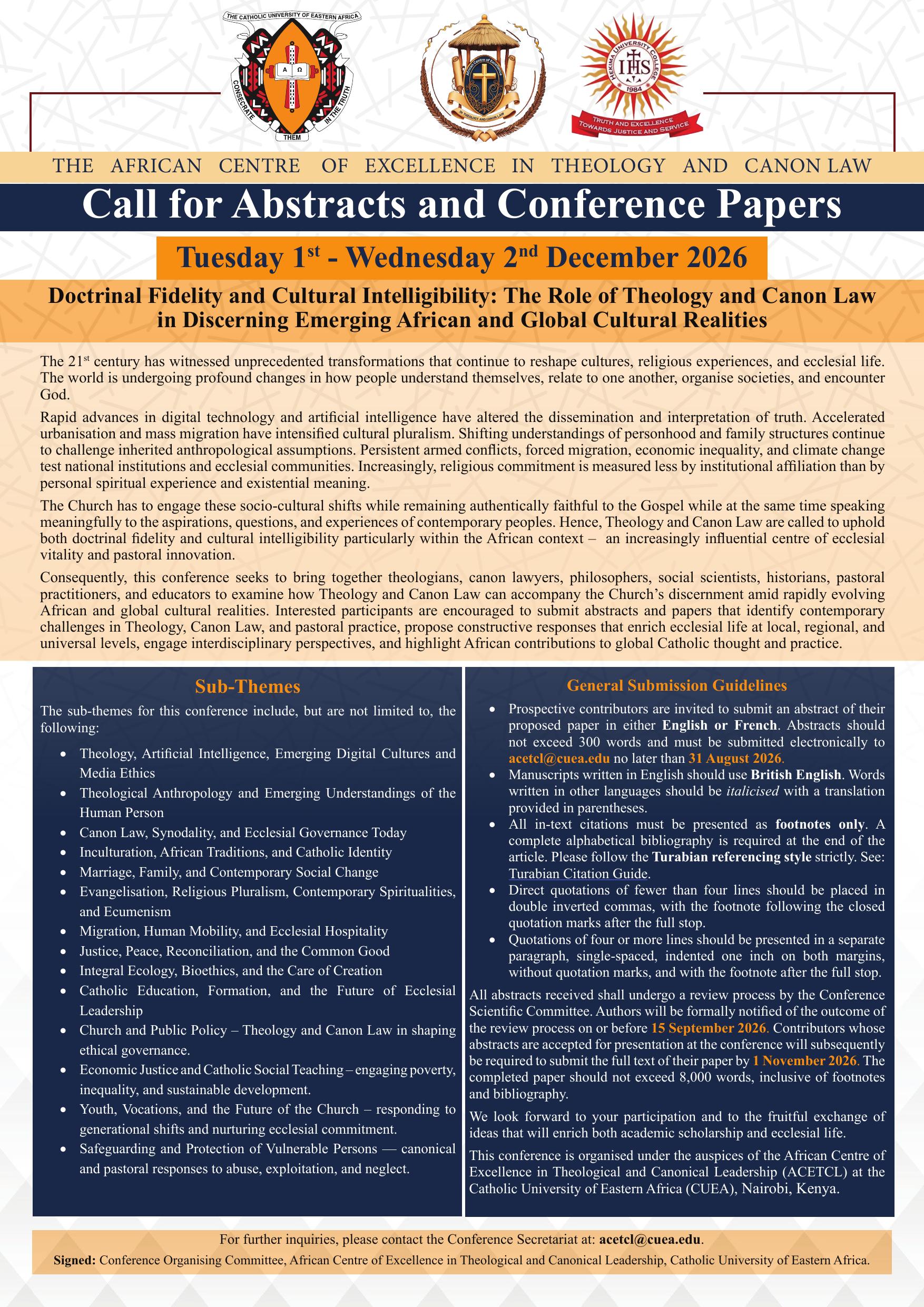 ACETCL Call for Abstracts and Conference Papers — December 2026 Conference