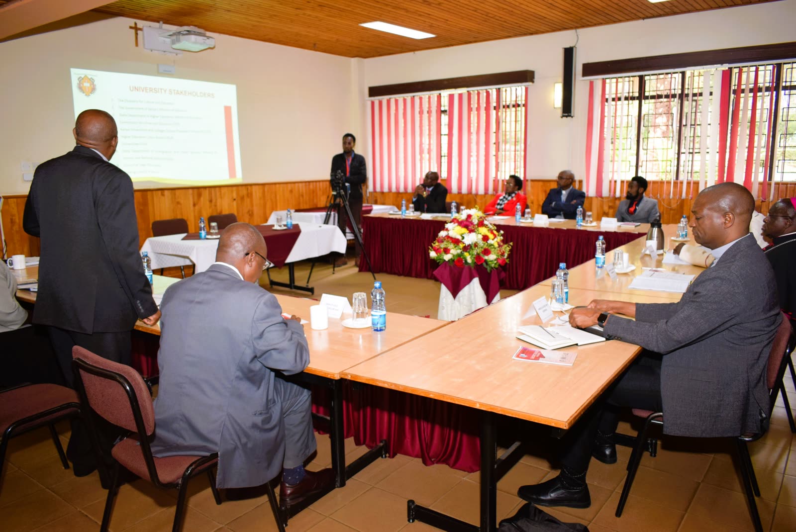 CUEA Welcomes New Rector and Vice-Chancellor, Rev. Prof. Elias Omondi Opongo, SJ